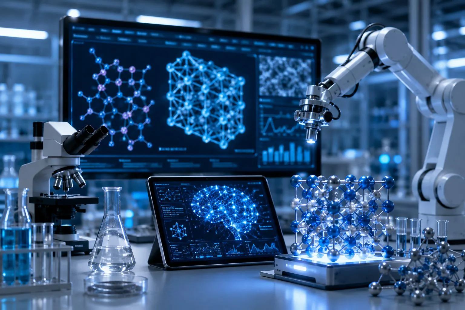 AI versnelt ontdekking van materialen en belooft revolutie in batterijen, energie en halfgeleiders