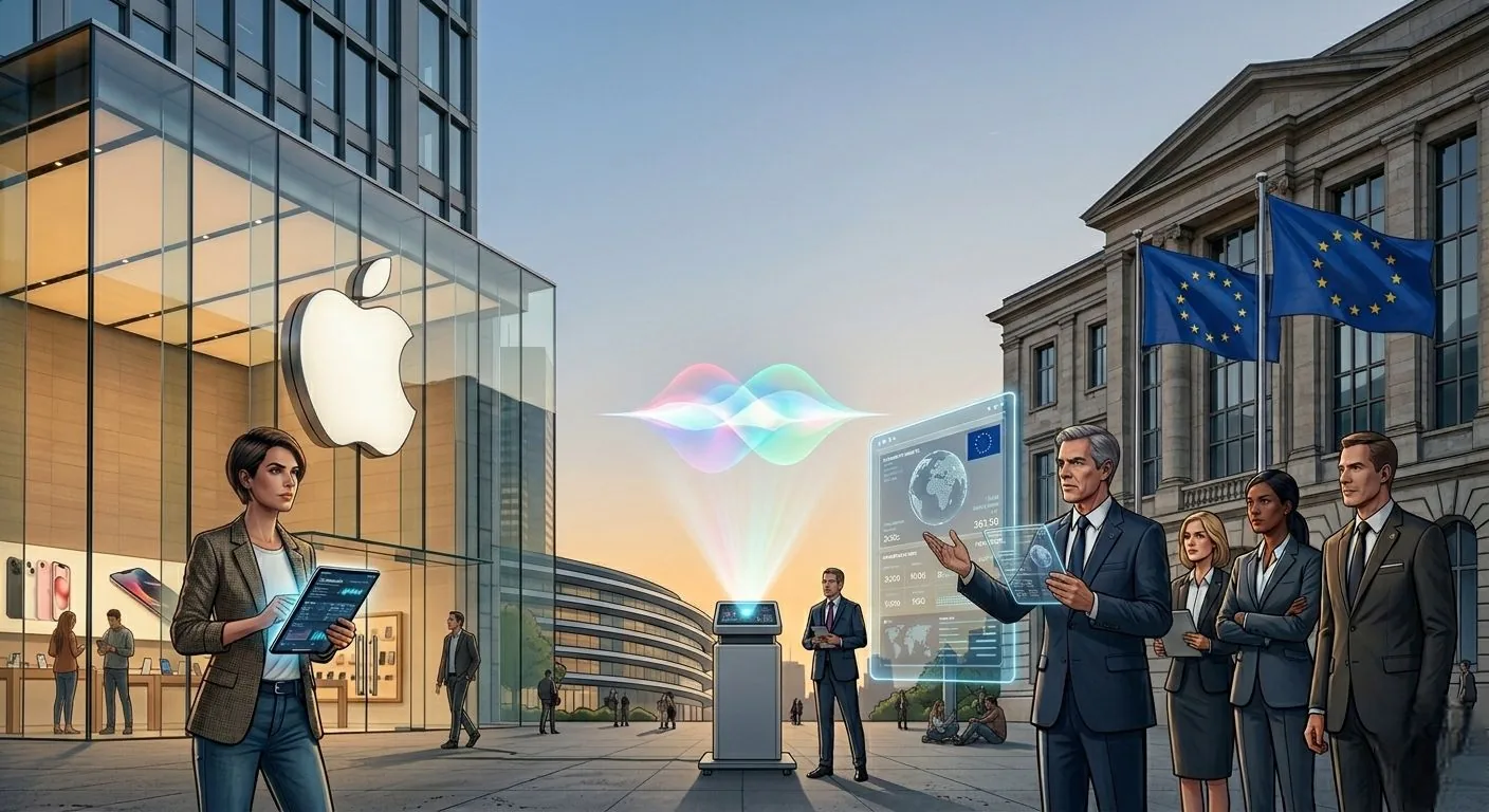 EU and Apple Blame Each Other as Siri AI Launch Stalls Over DMA Rules
