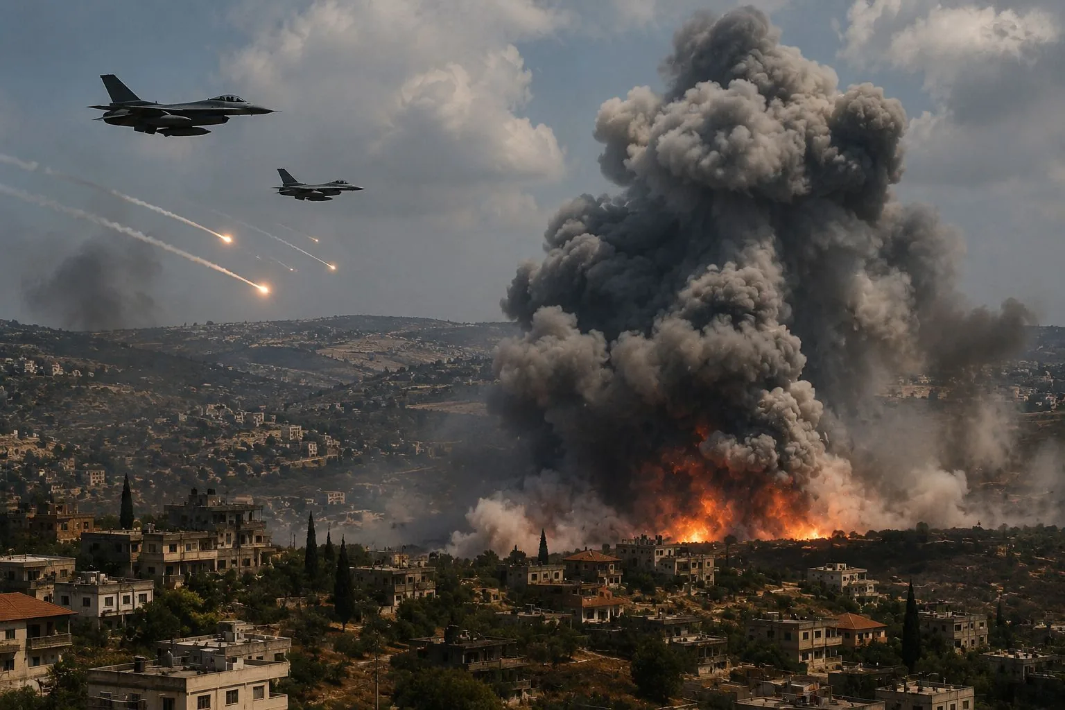 Israel Strikes Tyre, Issues Unprecedented Evacuation Order for Christian Neighborhood