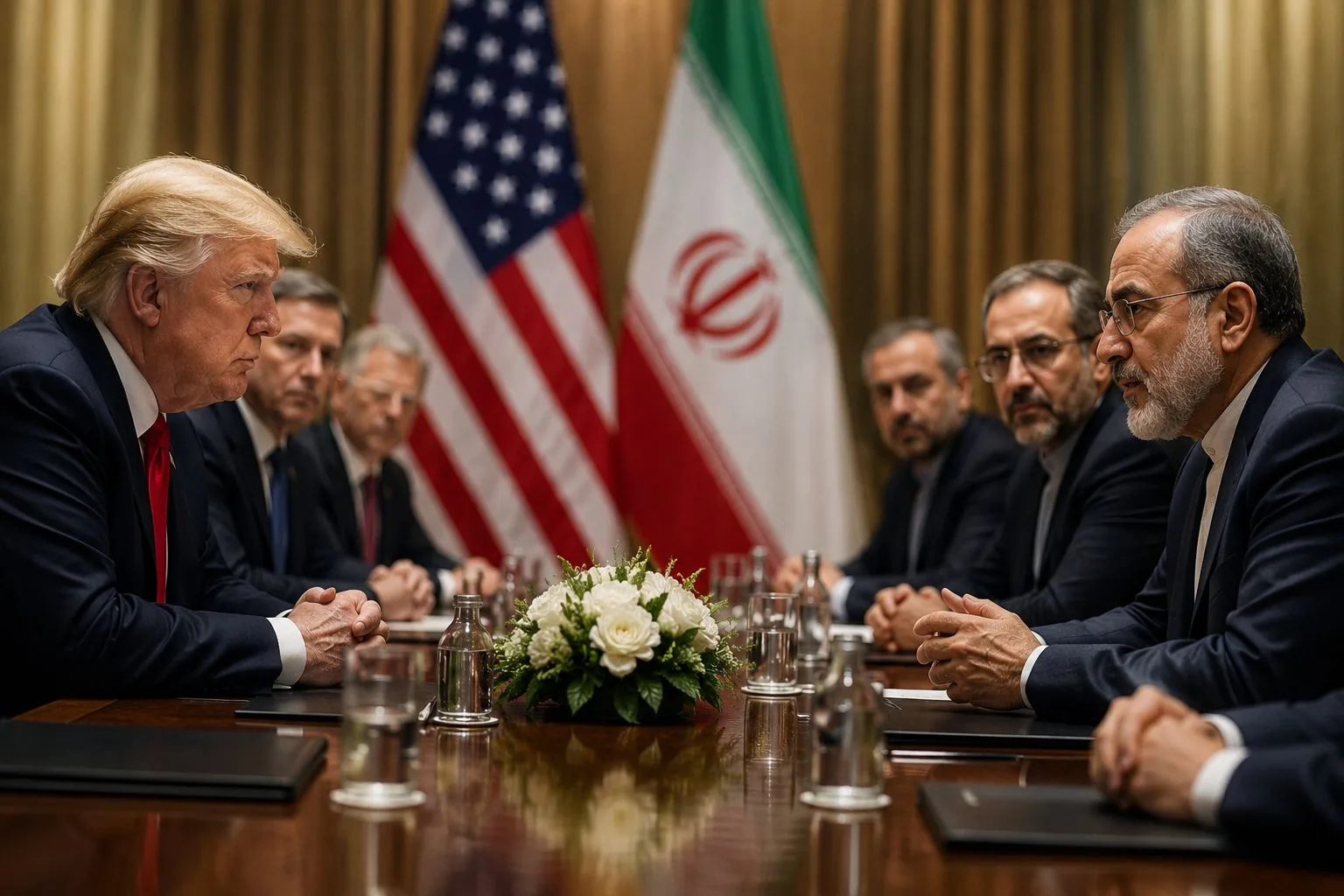 Trump Declares Iran Near Nuclear Deal Signing as Middle East Tensions Simmer
