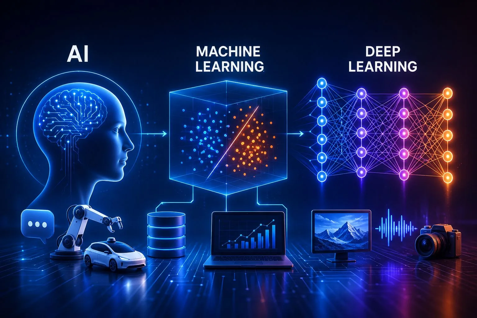IA, Machine Learning, Deep Learning : Décryptage des trois piliers de la révolution technologique