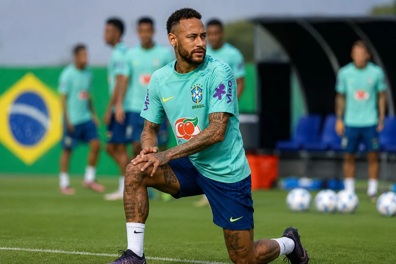 Neymar definitief niet inzetbaar voor Brazilië in WK-start: kuitblessure houdt sterspeler aan de kant