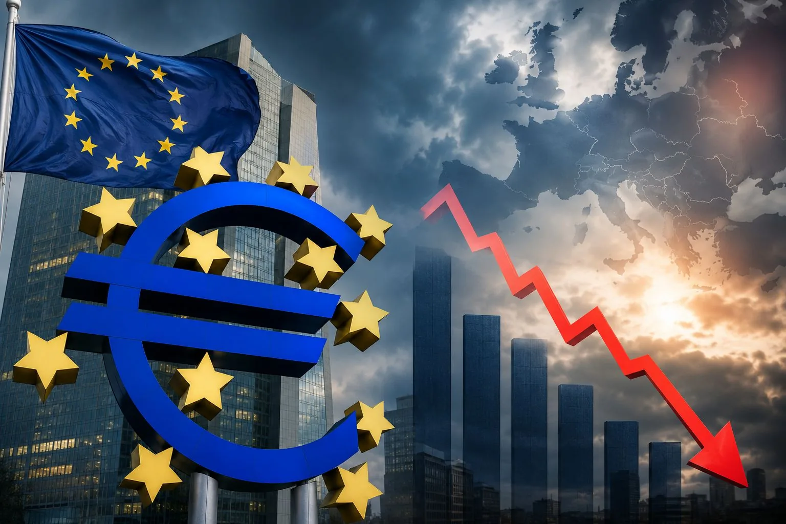 Zona Euro Tersendat: IMF Turunkan Proyeksi Pertumbuhan ke 0,9%, Inflasi Meningkat Jadi 2,8%