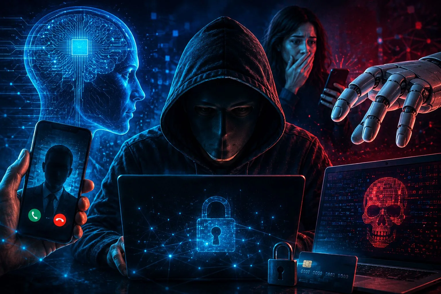 AI-fraude escaleert in 2026: stemklonen en deepfakes worden grootste bedreigingen