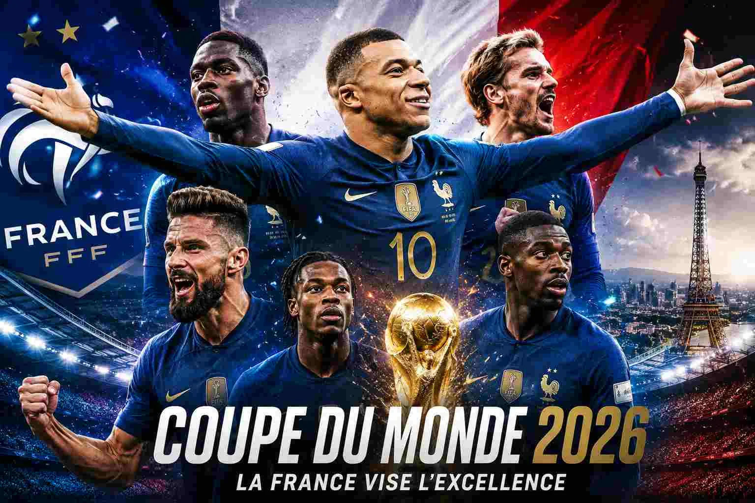 Frankrijk op WK 2026: Waarom de Bleus met Mbappé en sterke selectie de topfavoriet zijn