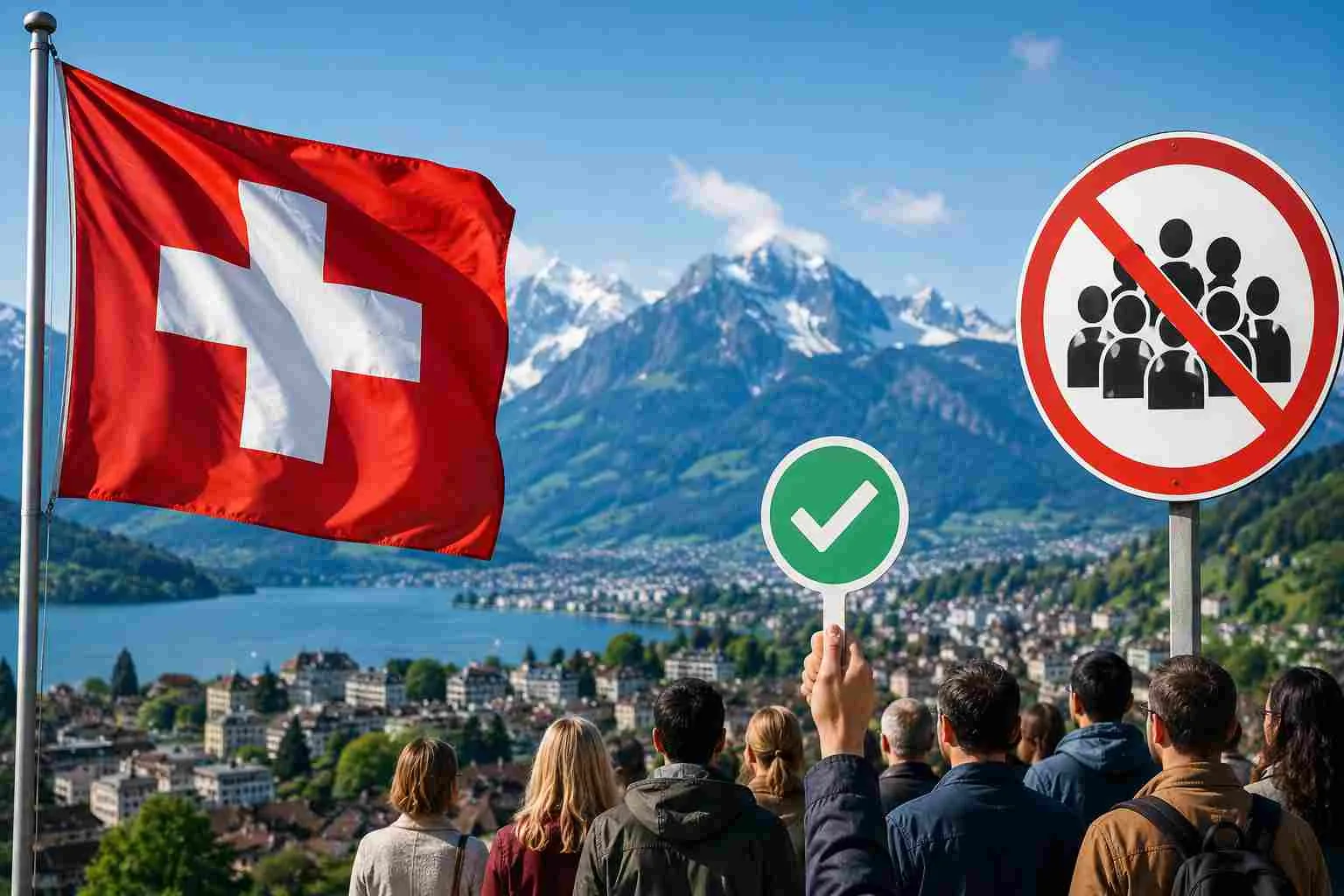 55% Nein: Schweizer stimmen gegen Begrenzung der Bevölkerung auf 10 Millionen