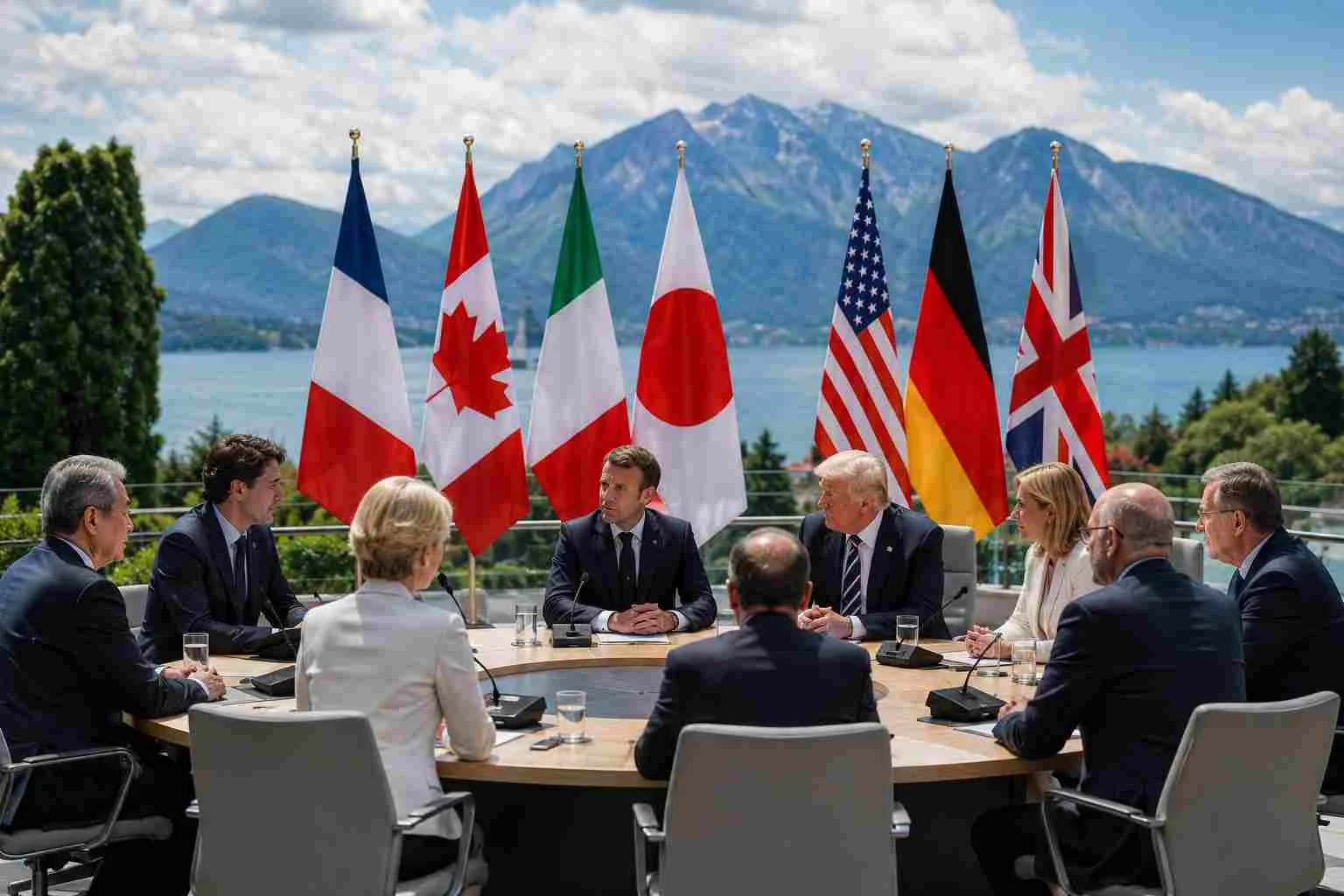 G7-Gipfel 2026 in Évian-les-Bains: Iran-Israel-Konflikt und Sicherheitskrise dominieren die Tagesordnung