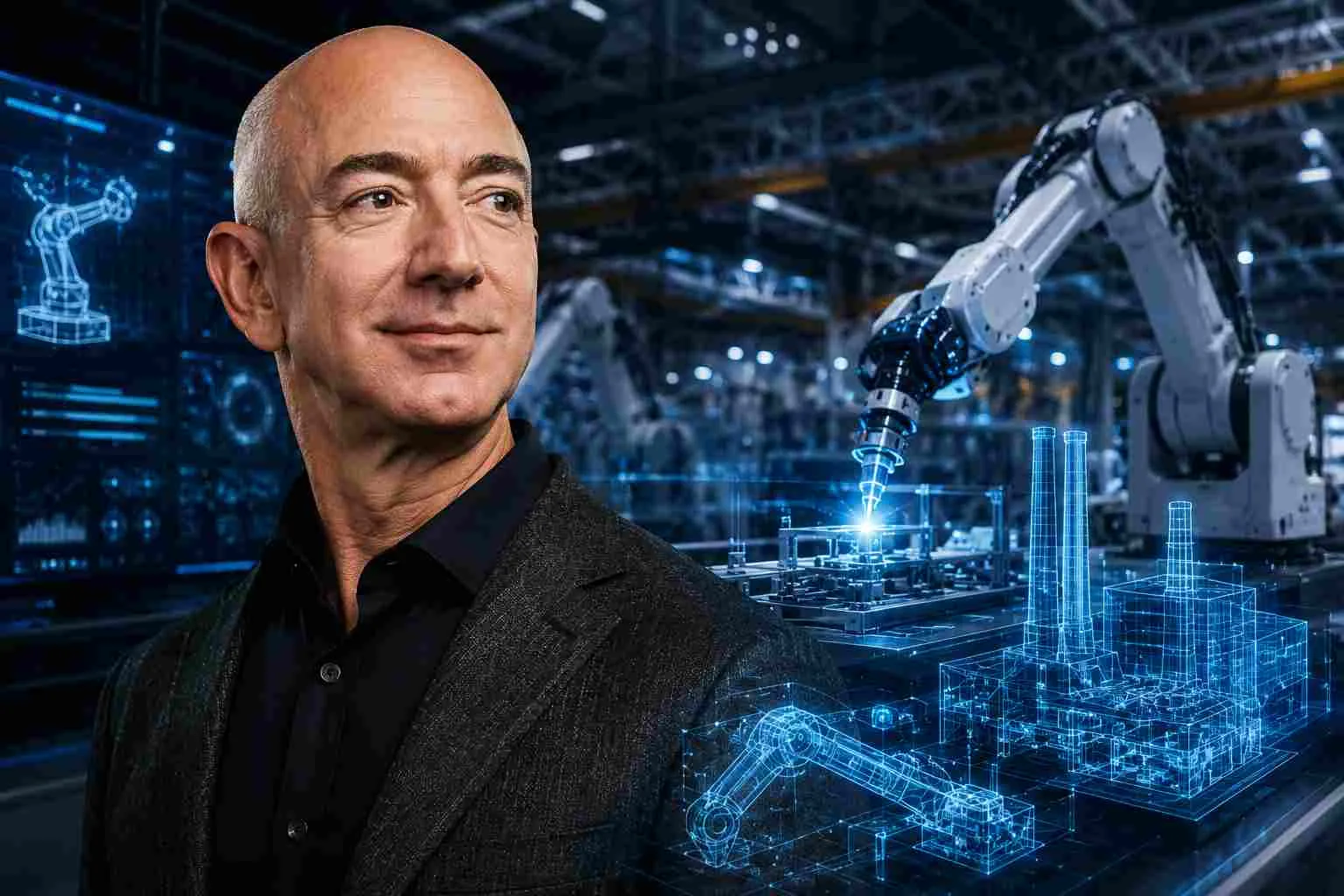 Jeff Bezos ปั้น Prometheus ทุ่ม 12,000 ล้านดอลลาร์ เปลี่ยนโฉมอุตสาหกรรมโลกด้วย AI วิศวกรรม