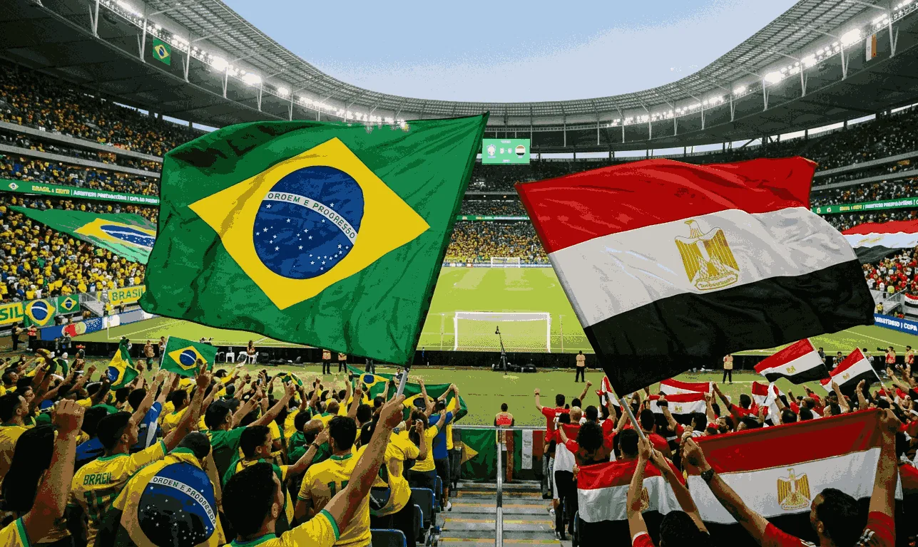 Brazil Faces Egypt in Cleveland as Final World Cup Tune-Up; Ancelotti Tests New Attack