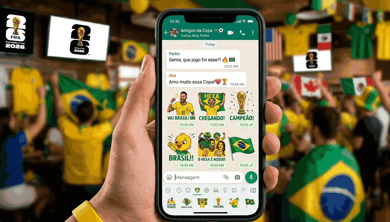 WhatsApp Launches World Cup 2026 Stickers, Effects, and Live AI Match Data